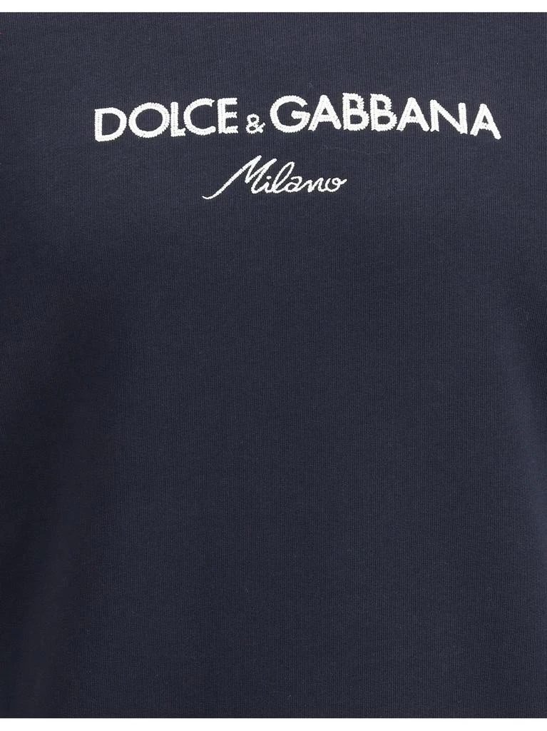 Dolce 
Gabbana Dolce 
Gabbana Logo Embroidered Crewneck Sweatshirt 3