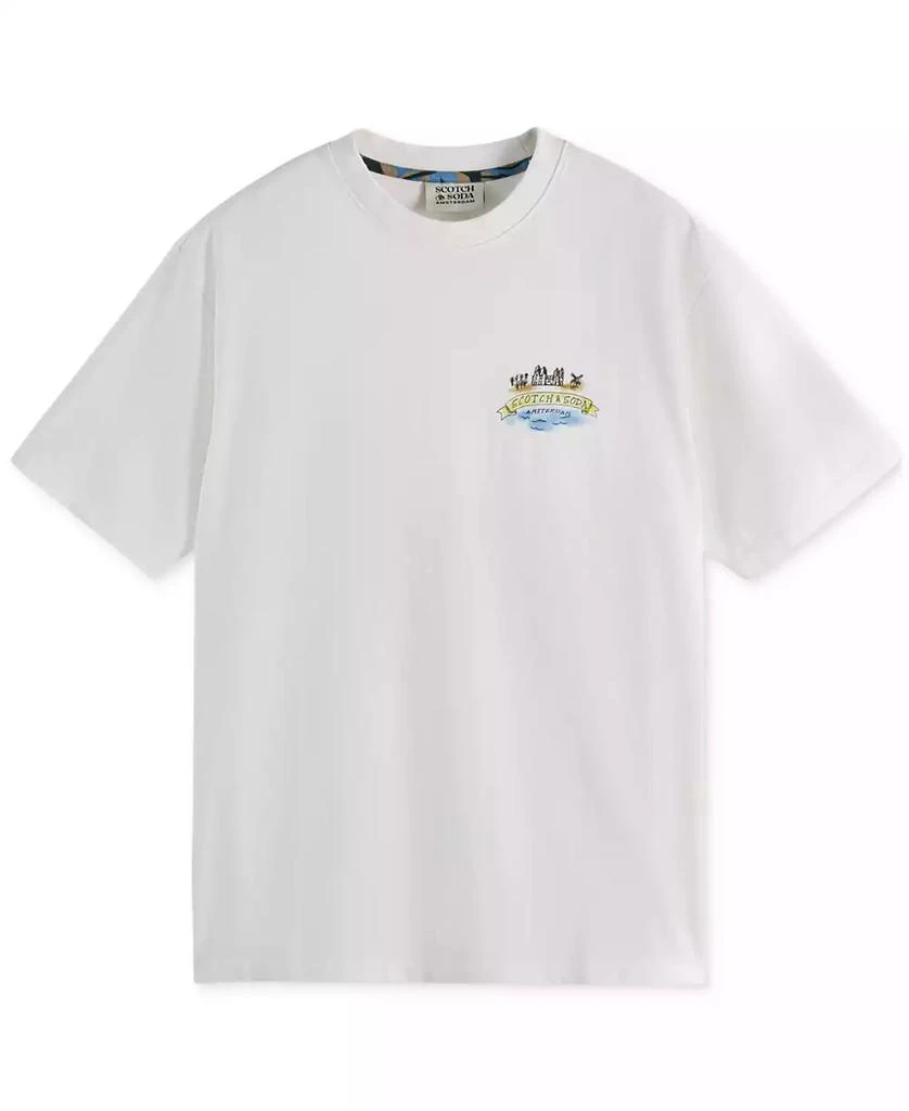 Scotch & Soda Men's Relaxed-Fit Graphic T-Shirt 4