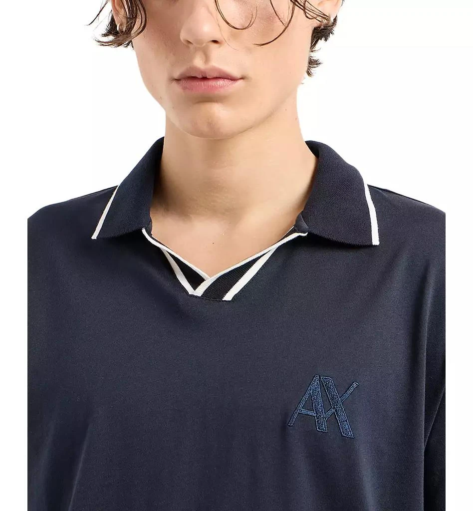 Armani Exchange Men's Tipped Collar Polo Shirt 3