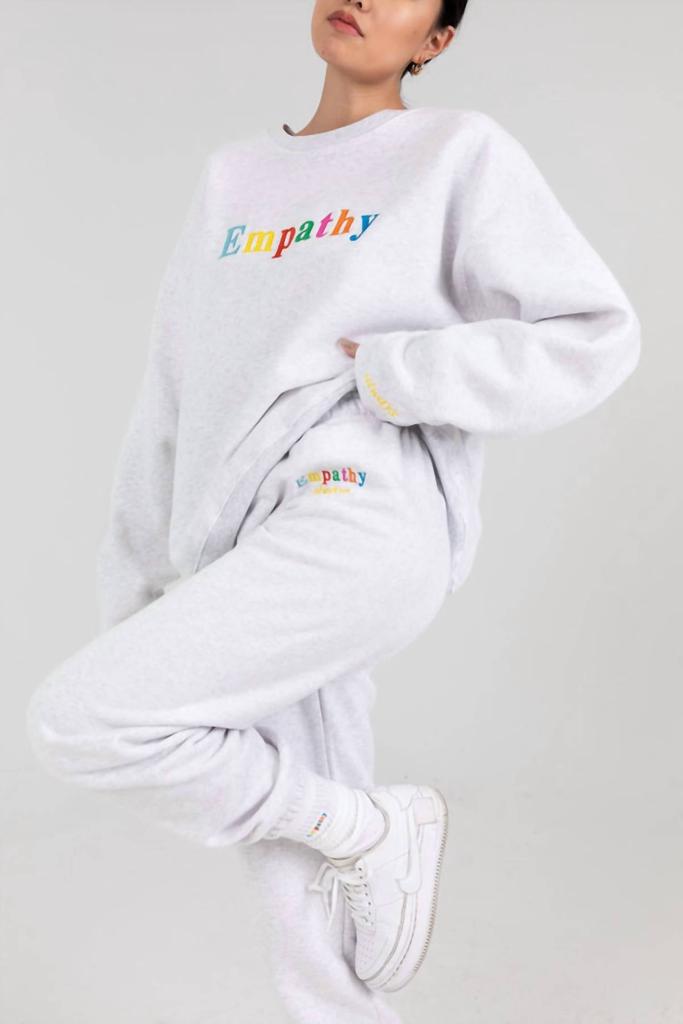 The Mayfair Group Empathy Always Sweatpants In Grey