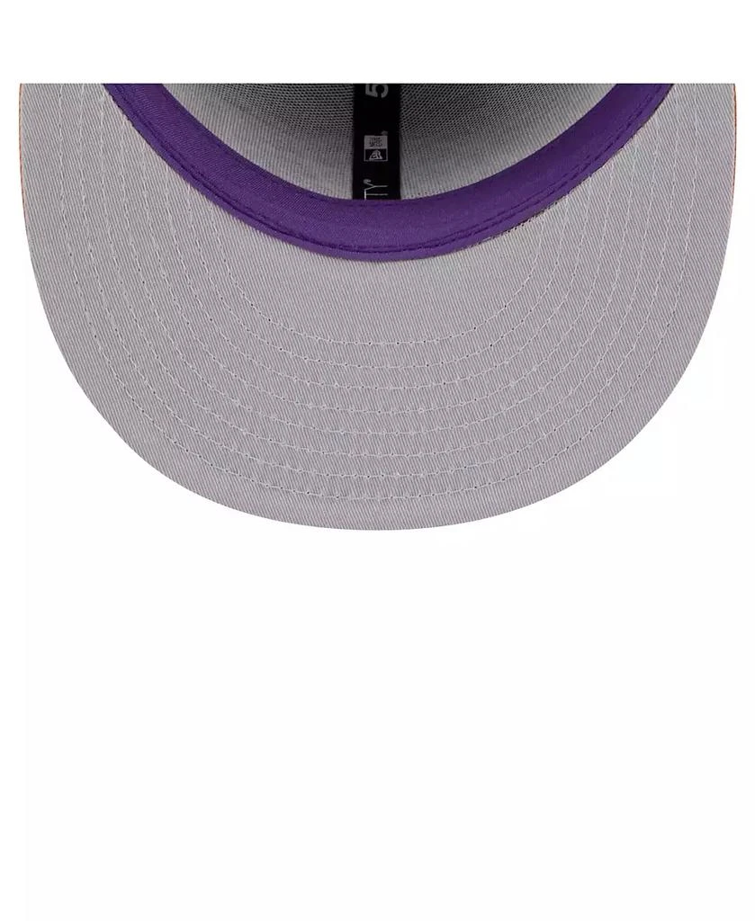 New Era Men's Tan Los Angeles Lakers Color Pack 59FIFTY Fitted Hat 3