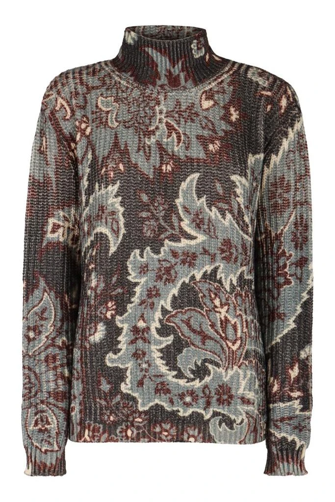 Etro Etro Wool Turtleneck Sweater 1