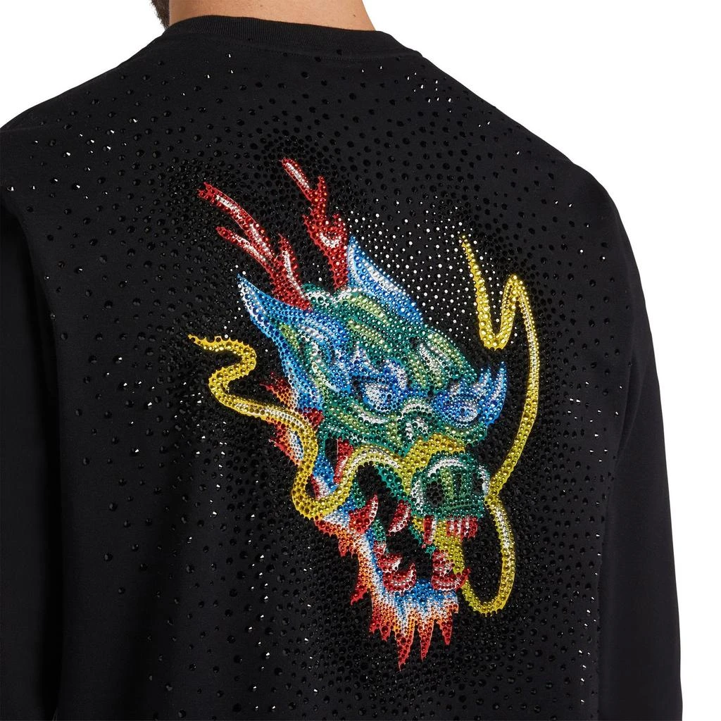 Giuseppe Zanotti Giuseppe Zanotti Dragon Embroidered Sweatshirt 5