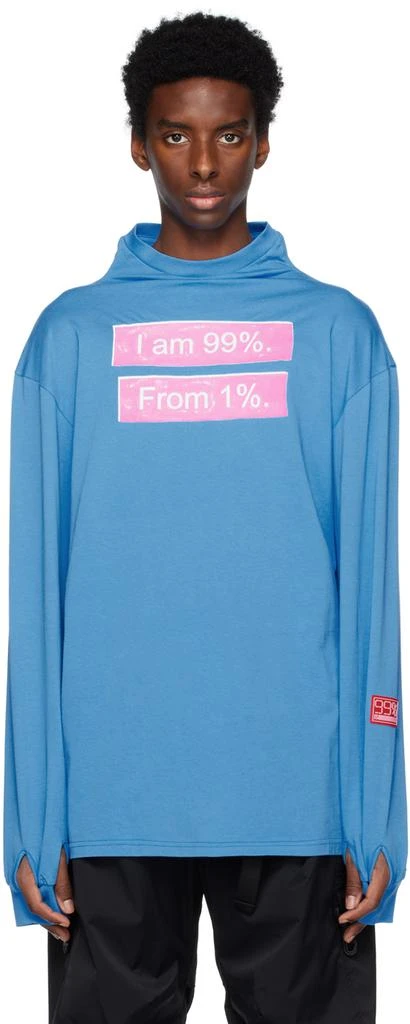 99%IS- Blue Myeoksal Long Sleeve T-Shirt 1