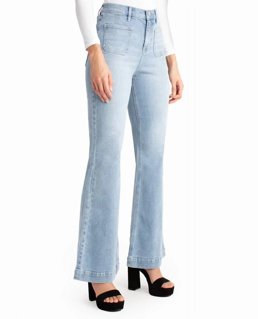 Nicole Miller Sutton Place High Rise Flare Jean 3