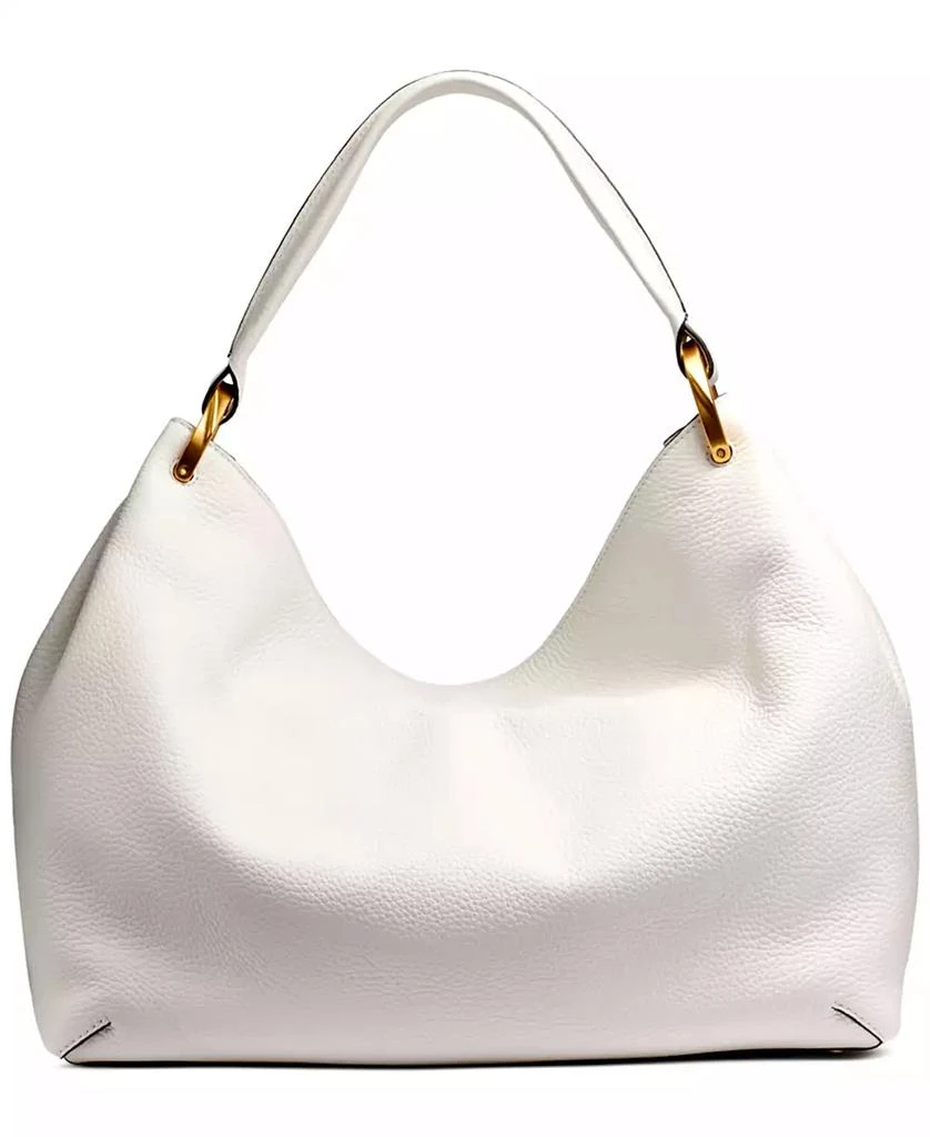 Donna Karan Donna Karan Glenwood Leather Shoulder with Tassel Detail 2