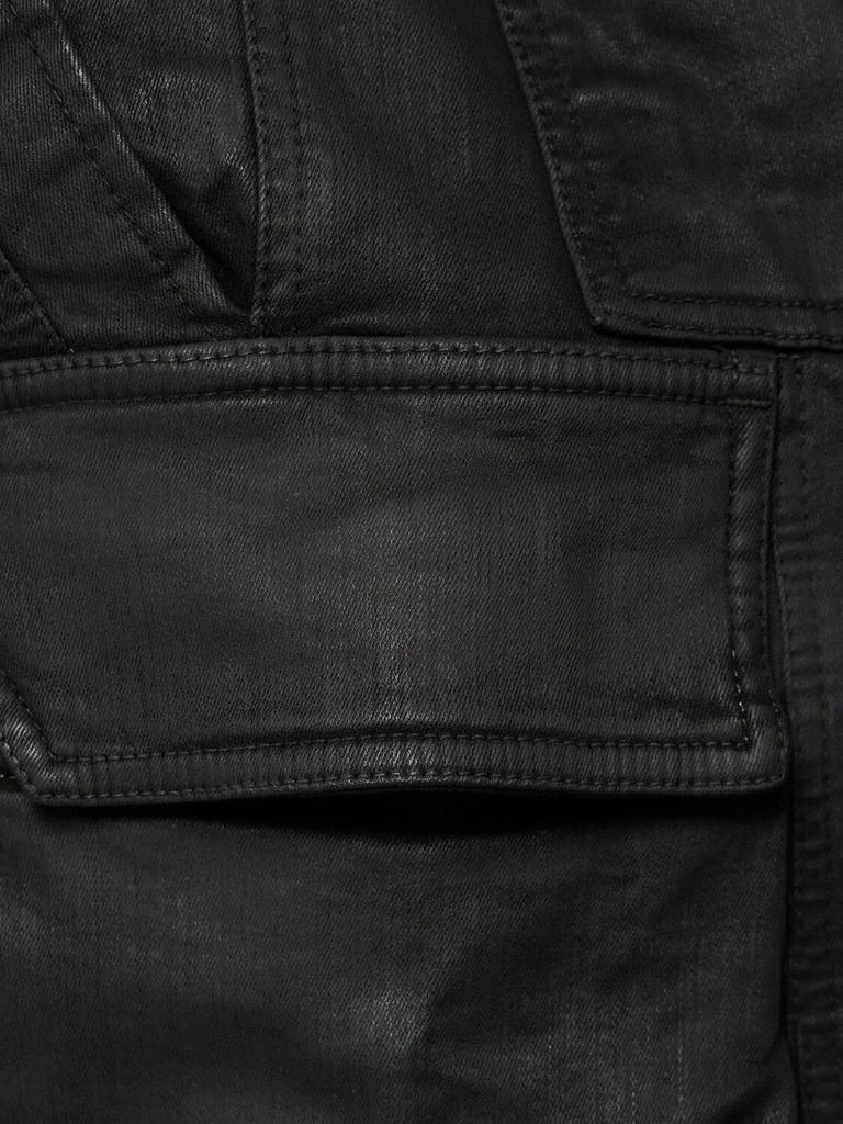 Rick Owens Mastodon Cut Waxed Denim Pants 3