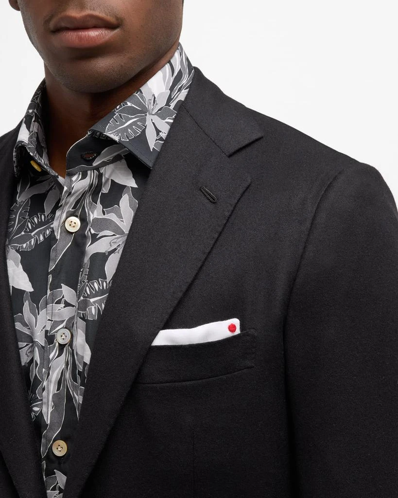 Kiton Men's Wool-Cashmere Solid Suit 7