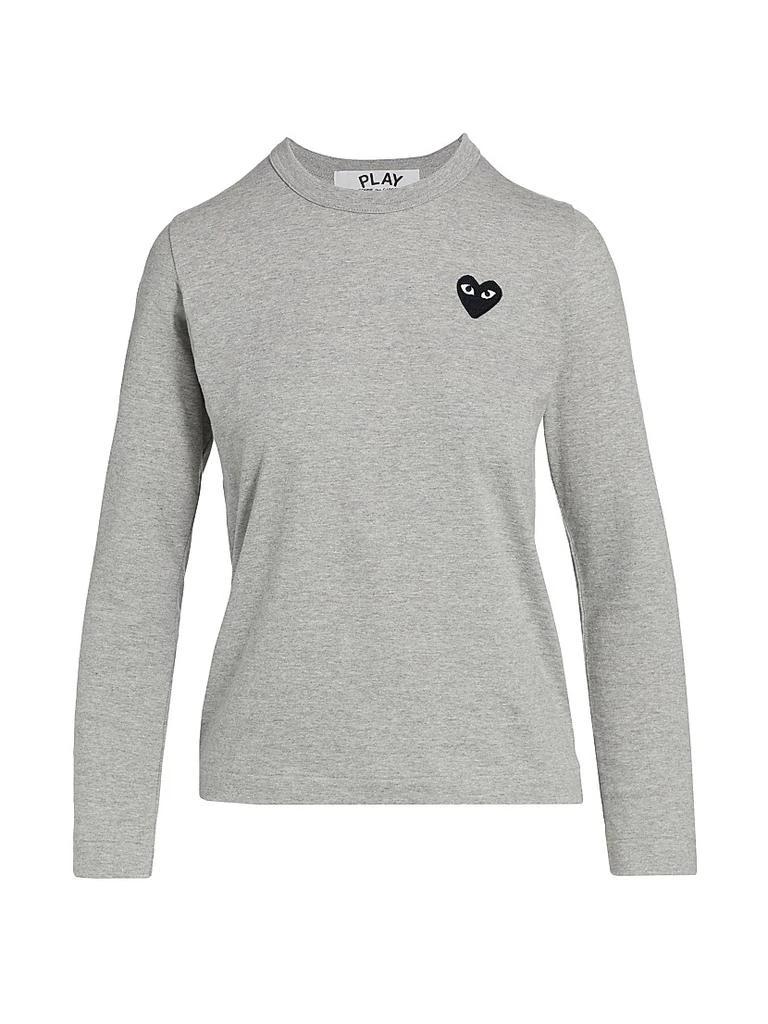 Comme des Garcons Heart Long-Sleeve T-Shirt 1