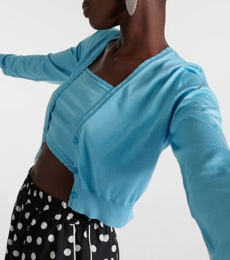 Dolce
Gabbana Capri cropped silk cardigan 5