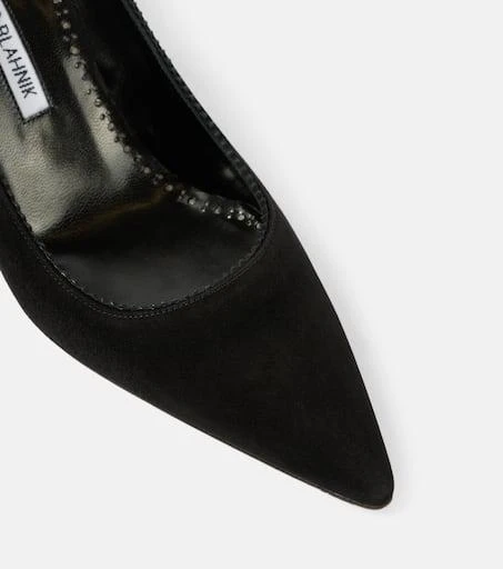 Manolo Blahnik Osmaclo suede pumps 5