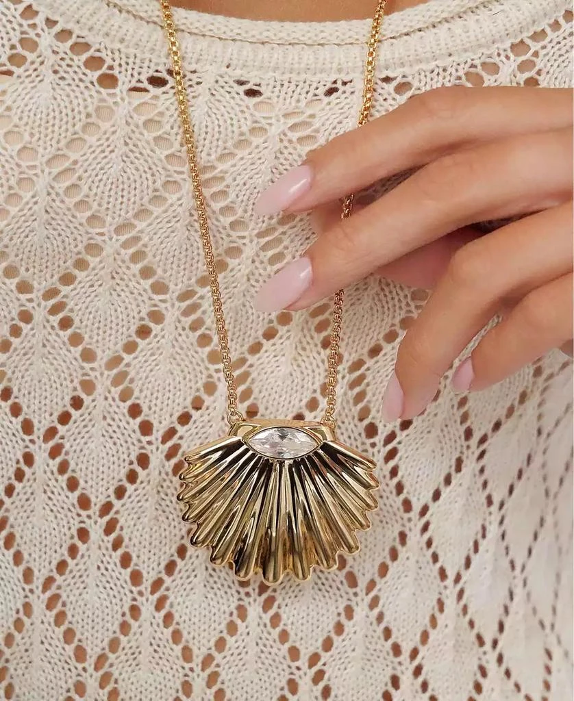 Ettika Jewelry Scallop Crystal Necklace 5