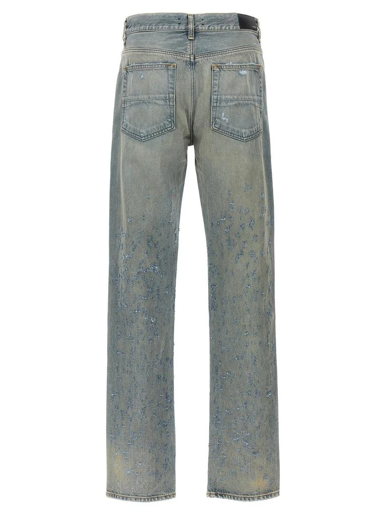 AMIRI Amiri Shotgun Distressed Straight Jeans 2