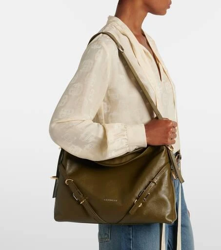 Givenchy Voyou Medium leather shoulder bag 2