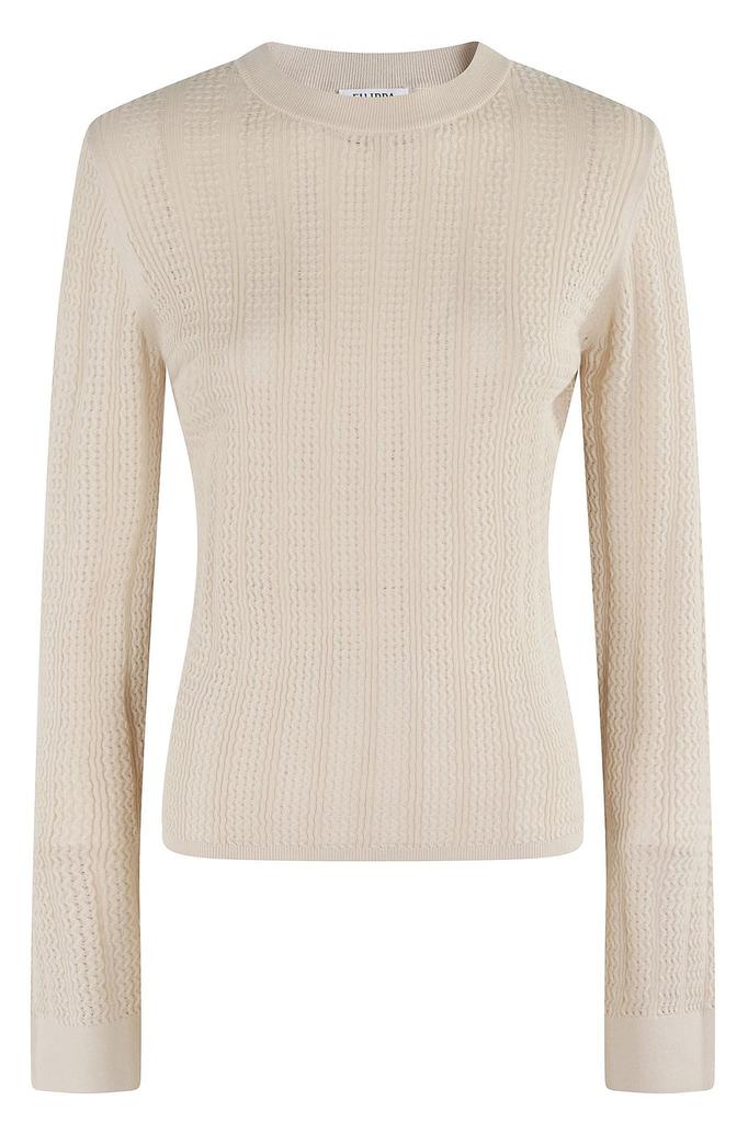 FILIPPA K Filippa K Textured Long Sleeve Top