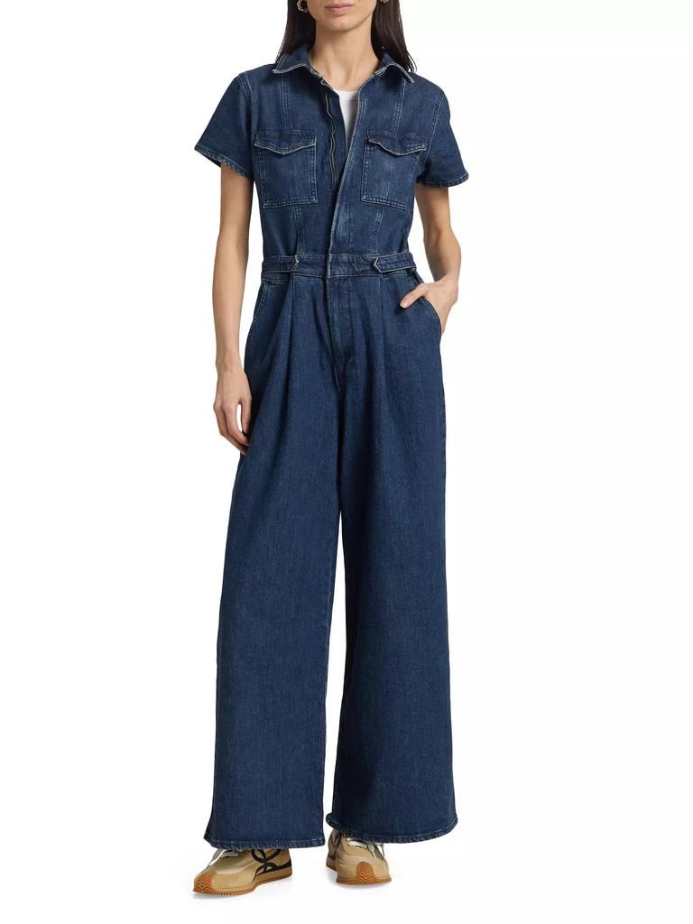 Good American Fit For Success Denim Jumpsuit 2