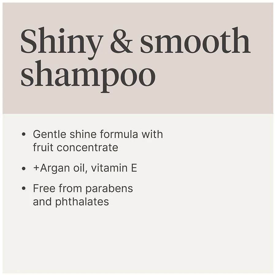 Walgreens Shiny & Smooth Shampoo 6