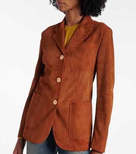 Versace Medusa suede blazer 6