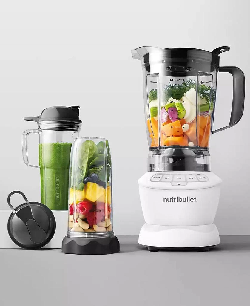NutriBullet Blender Full Size Combo 1200 Watt 64 oz 5