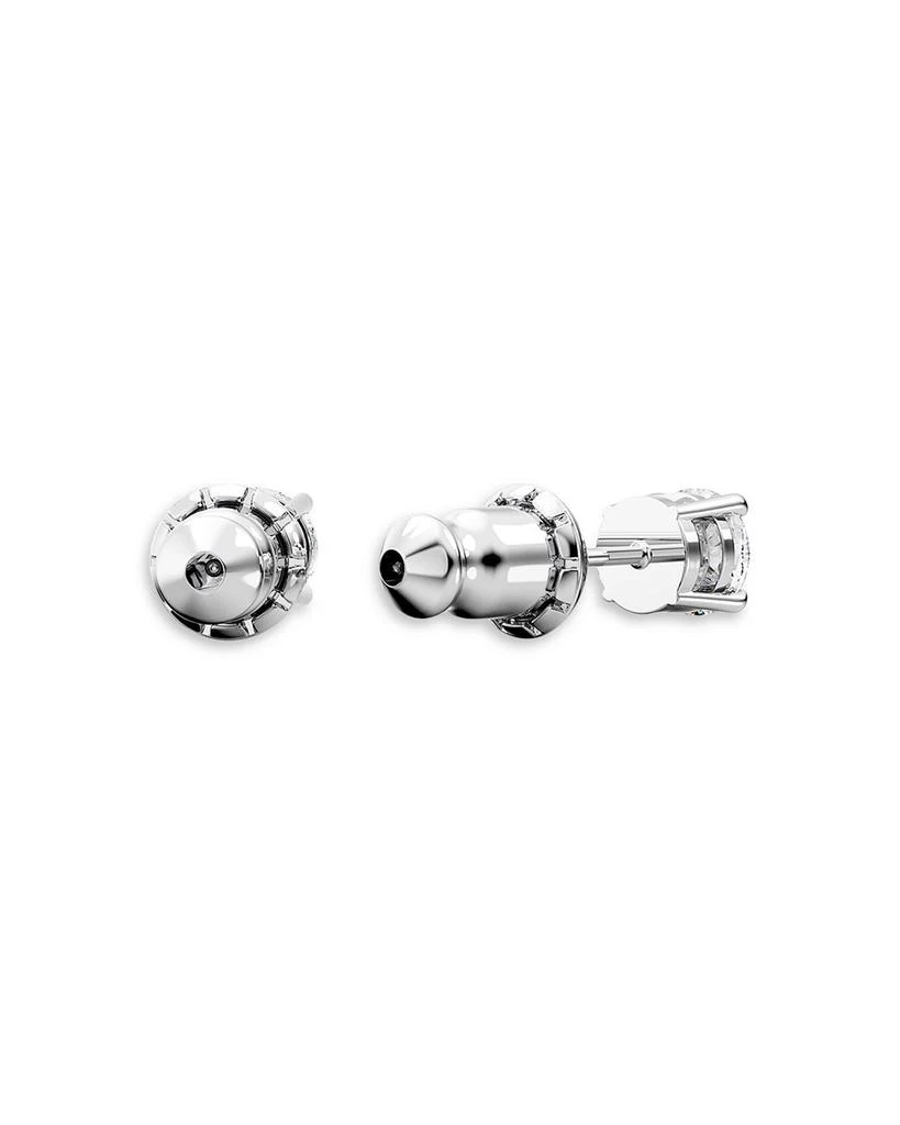 Swarovski Matrix Tennis Necklace & Stud Earrings Set in Rhodium Plated 6