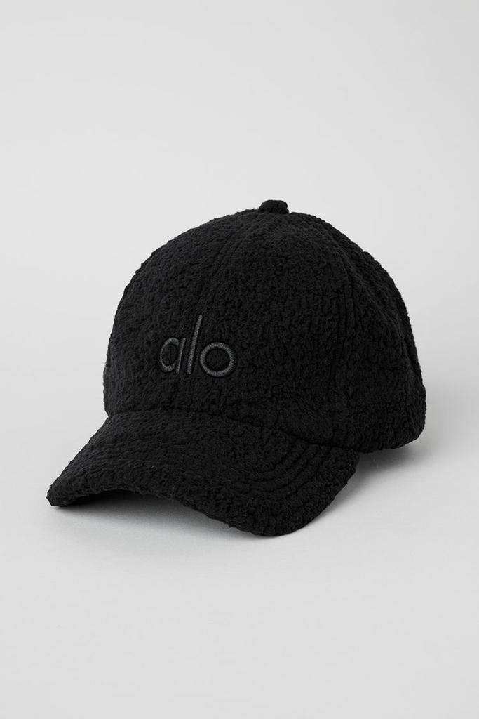 Alo Micro Sherpa Off-Duty Cap - Black