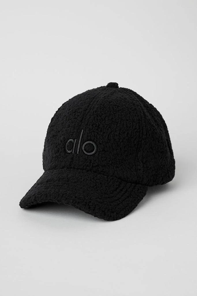 Alo Micro Sherpa Off-Duty Cap - Black 1