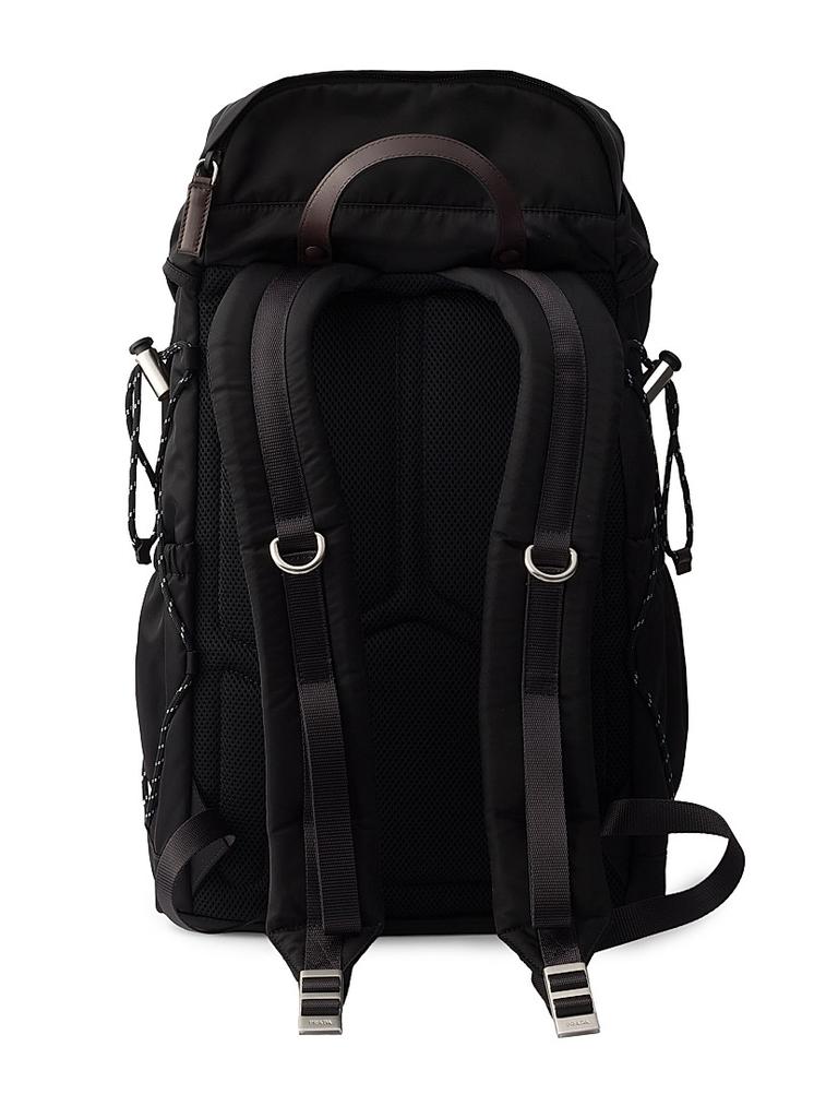Prada Re-Nylon and Leather Backpack