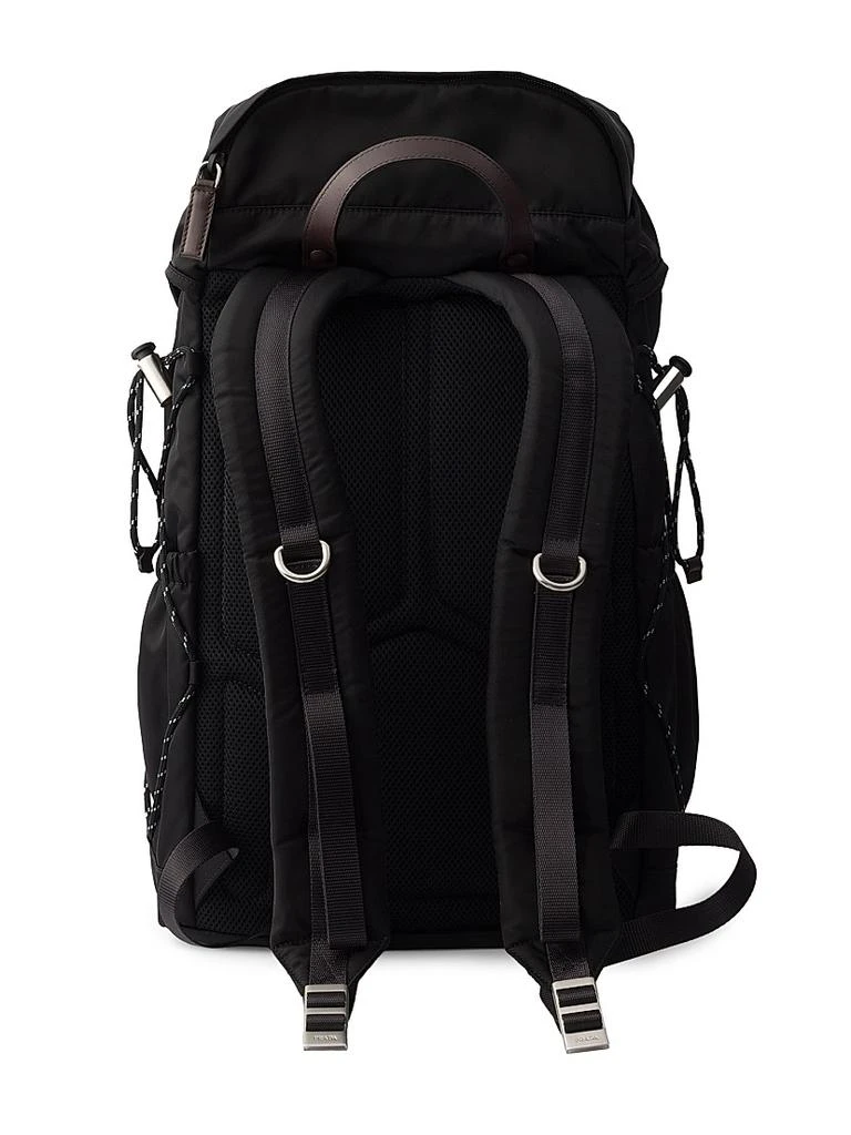 Prada Re-Nylon and Leather Backpack 2