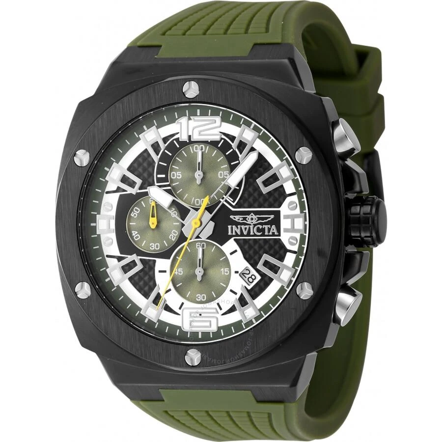 Invicta Invicta Racing Chronograph Quartz Black Dial Men's Watch 48162 1