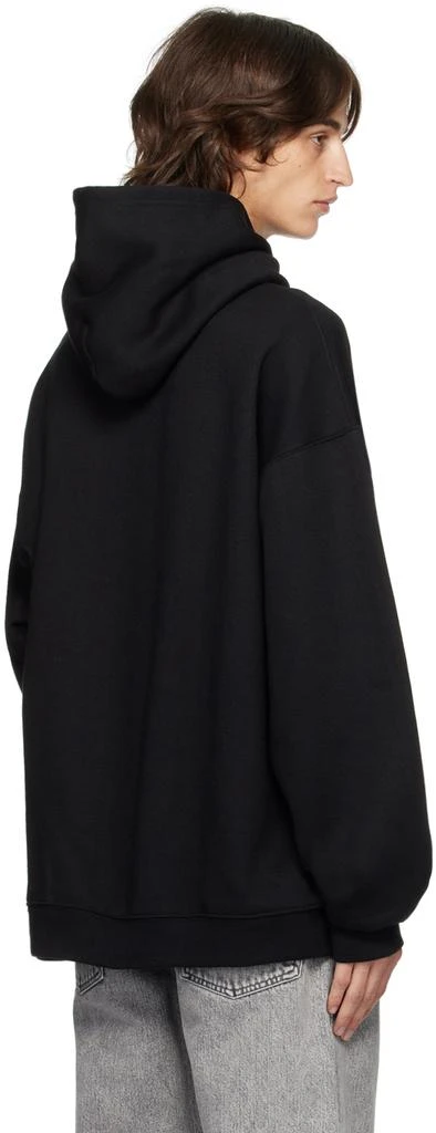 n.hoolywood Black Drawstring Hoodie 3