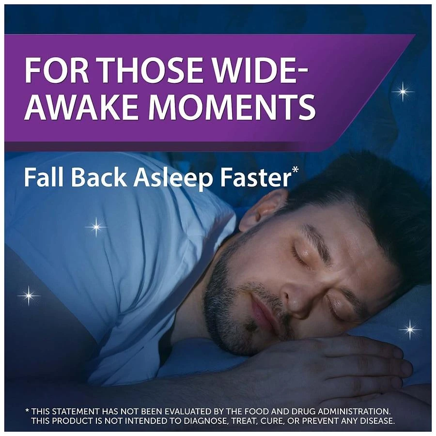 Unisom Simple Slumbers Return-to-Sleep Dissolving Strips, Melatonin 3 mg Mint 7