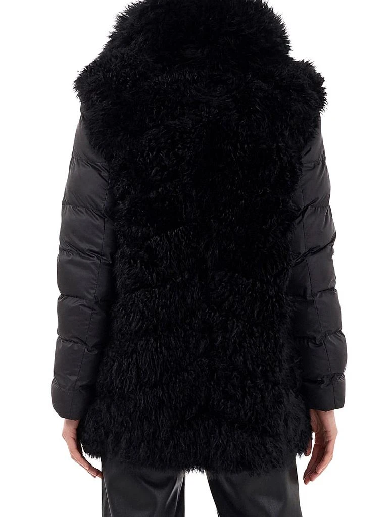 Gorski Cashmere Goat Puffer with Detachable Sleeves 5