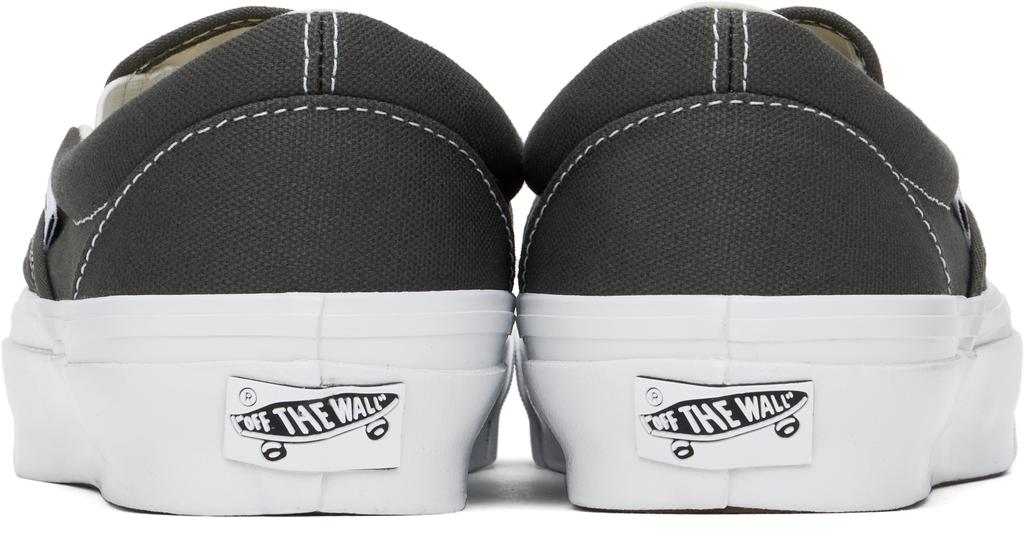 Vans Gray Classic Slip-on Sneakers