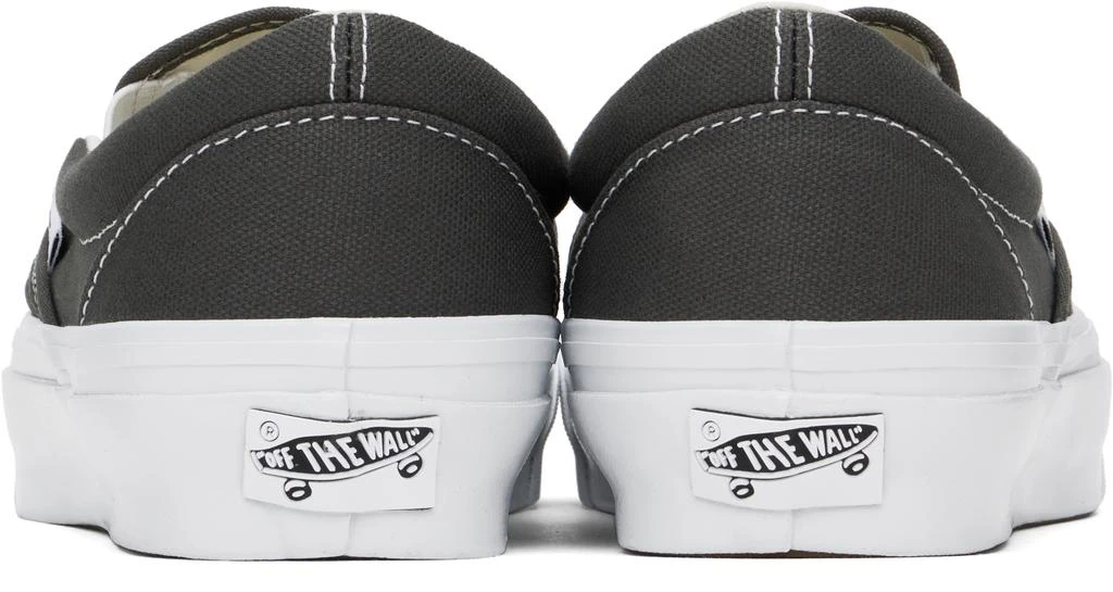 Vans Gray Classic Slip-on Sneakers 2