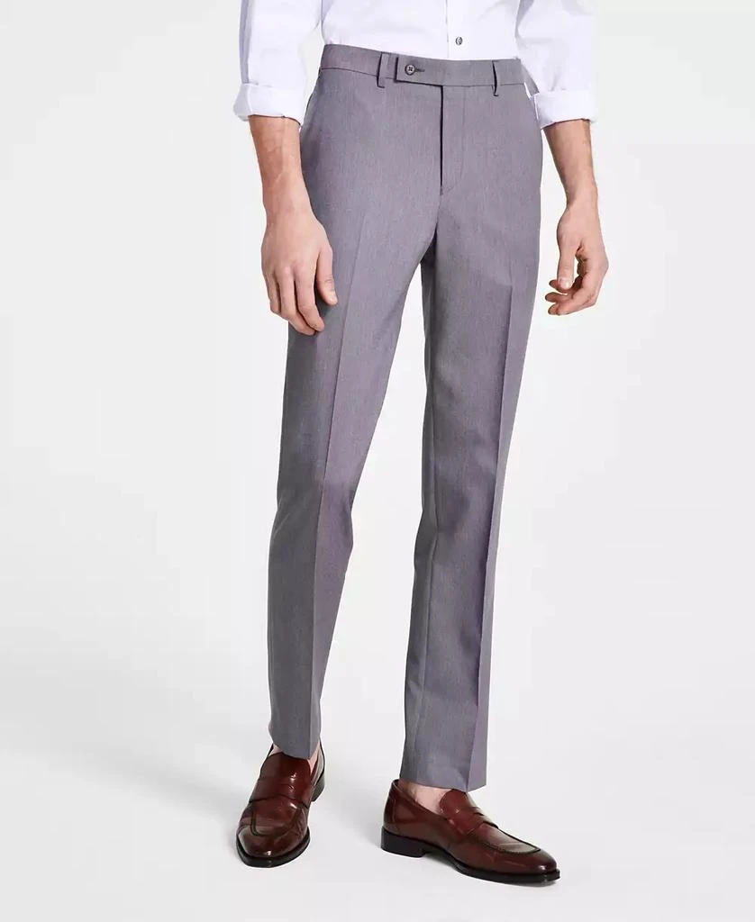 DKNY Men's Modern-Fit Solid Dress Pants 3