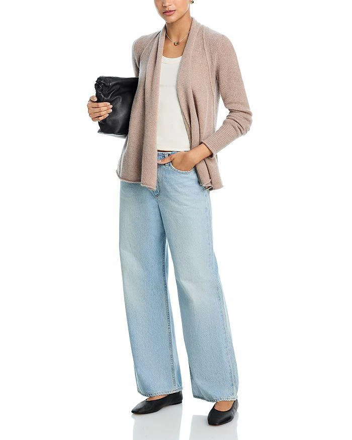 AQUA Drape Front Cardigan - Exclusive 2