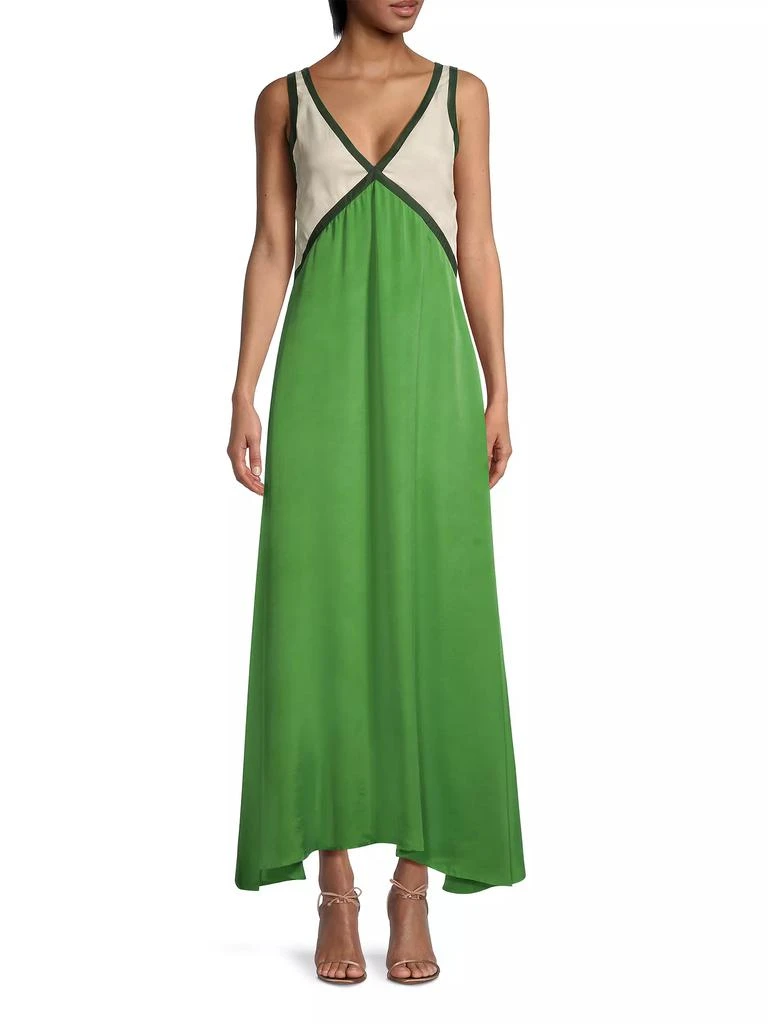 Sancia Sonora Naomi Colorblocked Maxi Dress 3