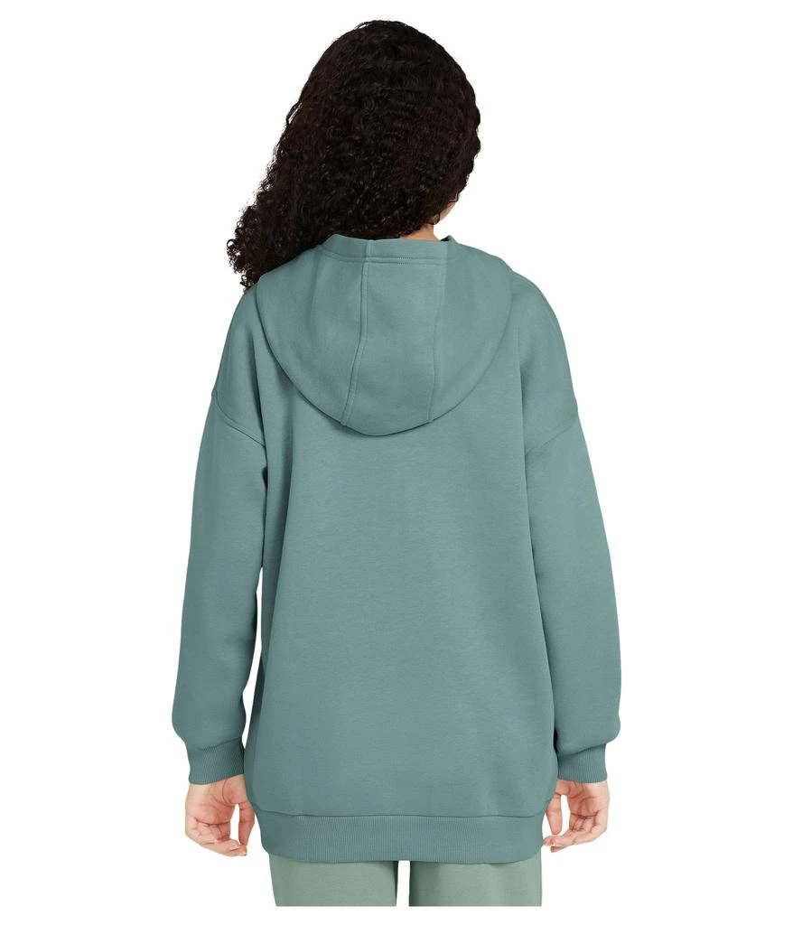 NIKE Sportswear Club Fleece Oversized Pullover Hoodie (Little Kid/Big Kid) 2