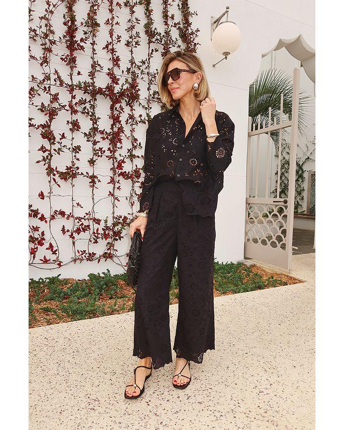Splendid x @Cellajaneblog Eyelet Pants - Leggings - Free Shipping
