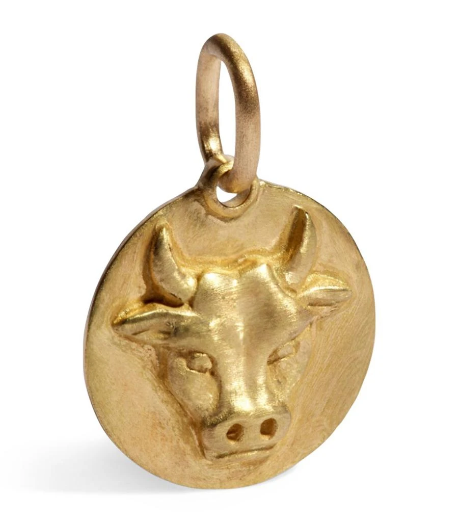 Annoushka Yellow Gold Mythology Taurus Pendant 1