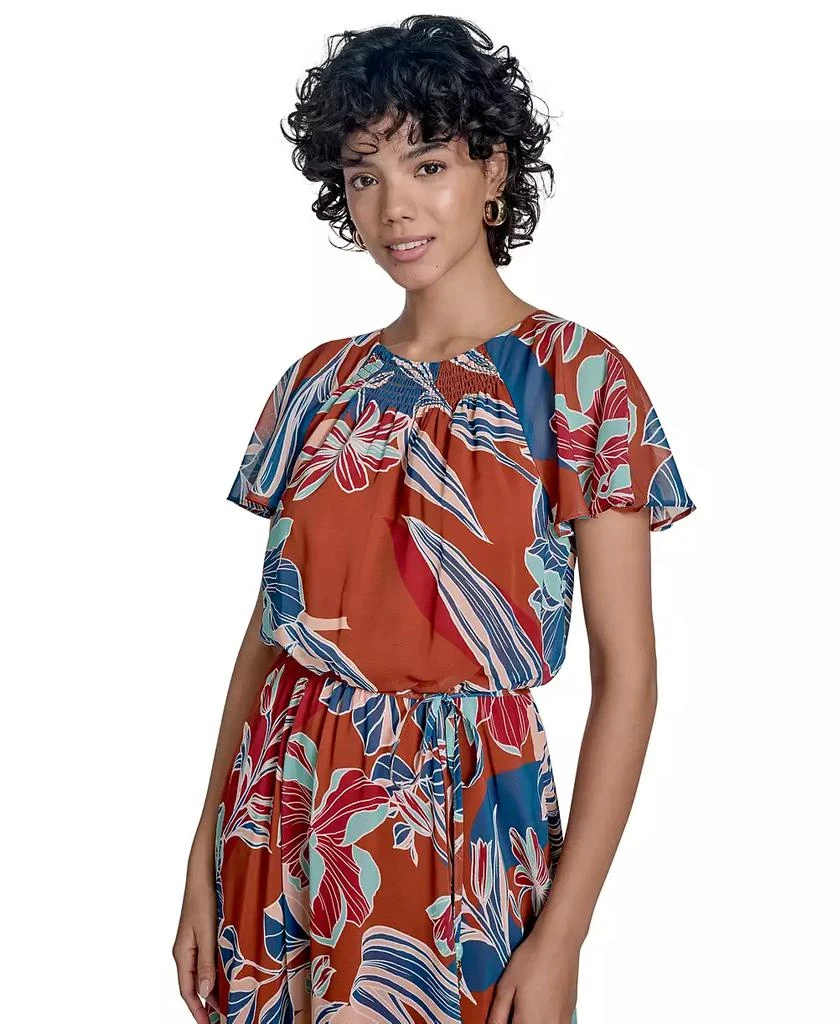 Jessica Howard Women's Short-Sleeve Fit & Flare Dress 4
