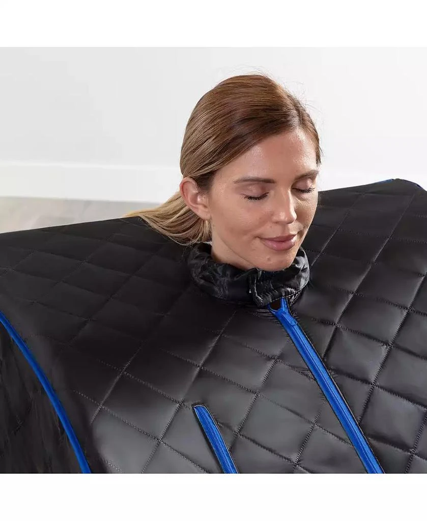 SereneLife Compact 
Portable Steam Sauna With Foldable Chair 4