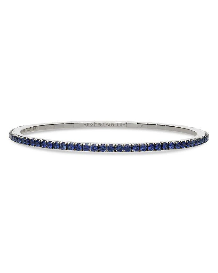 EXTENSIBLE Sapphire Stretch Tennis Bracelet