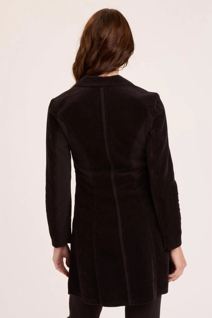 XCVI Wordsworth Long Coat In Black 3