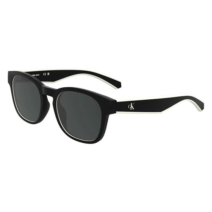 Calvin Klein Calvin Klein Grey Square Unisex Sunglasses CKJ25300S 001 47