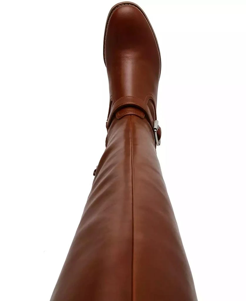 DV Dolce Vita Women's Elyse Over-The-Knee Buckle Block Heel Boot 4