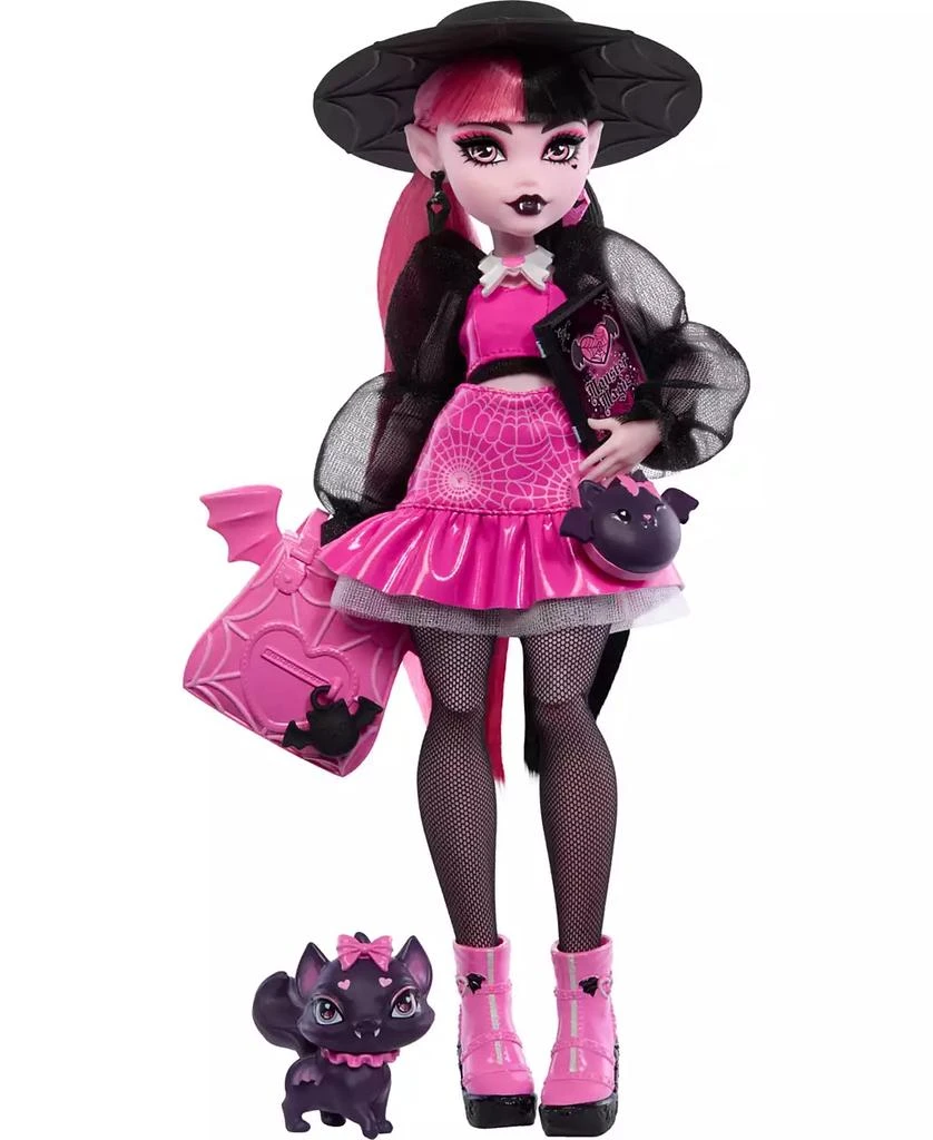Monster High Draculaura Fashion Doll with Pet Count Fabulous and Accessories 1