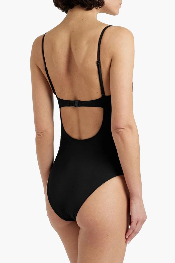Onia Pauline cutout gathered swimsuit 3