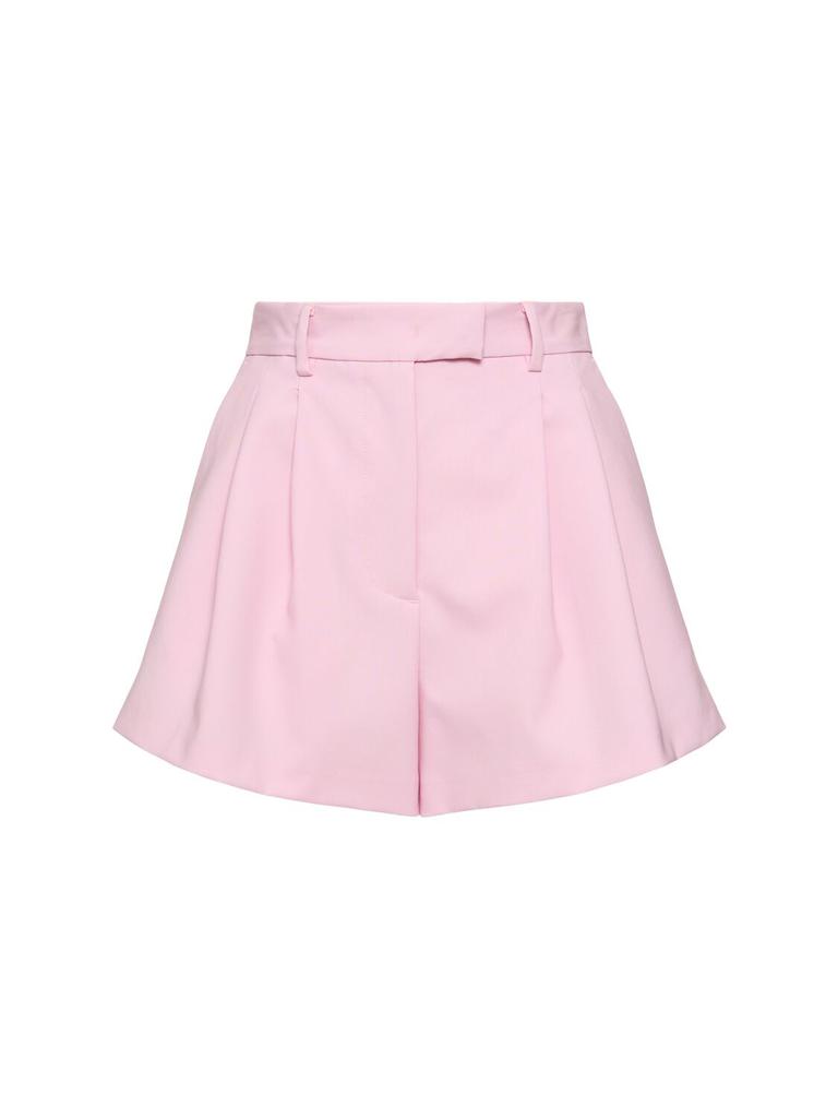 MSGM Wool Blend Tailored Shorts