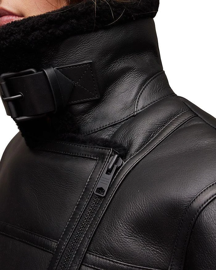 ALL SAINTS Sola Shearling Coat 6